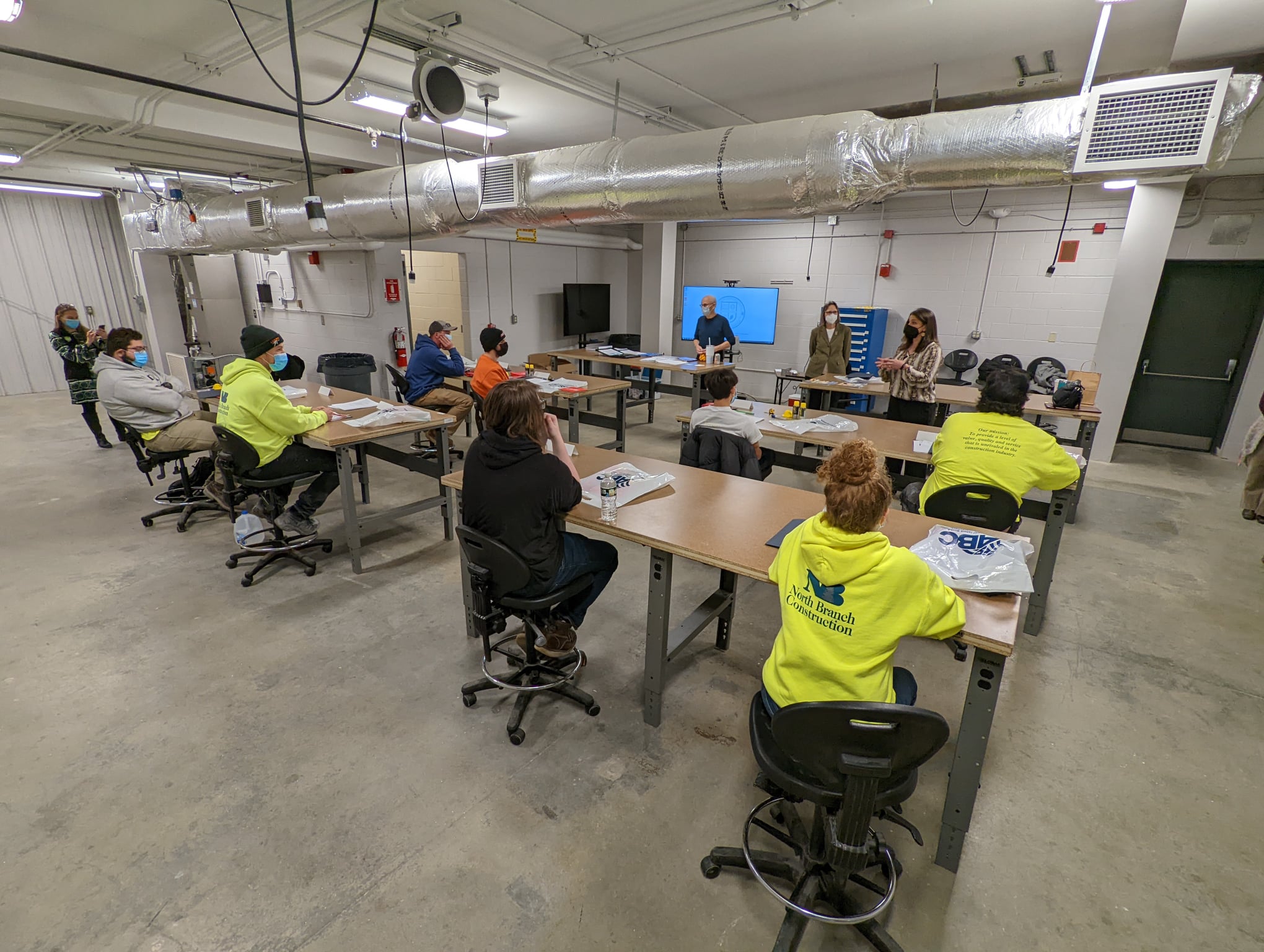 Carpentry Apprenticeship Students at MCC